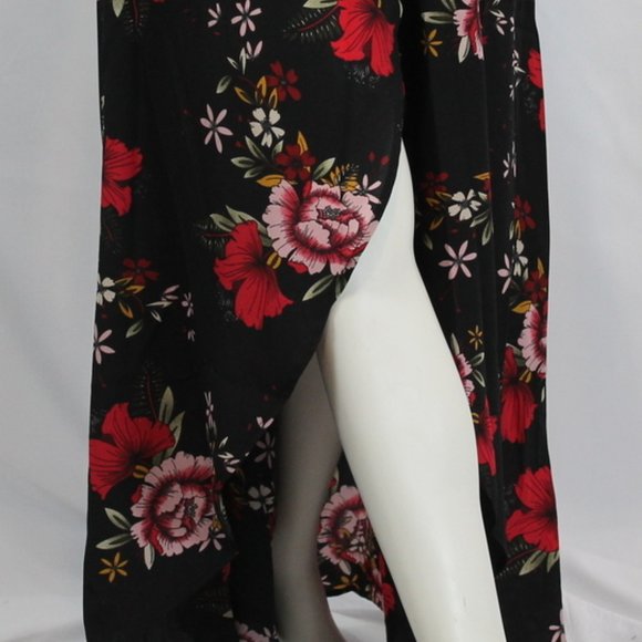 Wrap Belted Floral Print Cami Dress - Picture 2 of 3